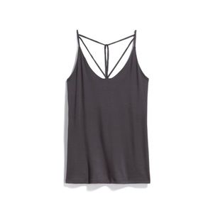 Cross front knit top